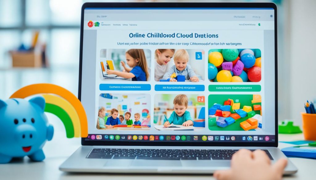 choosing an online early childhood education program