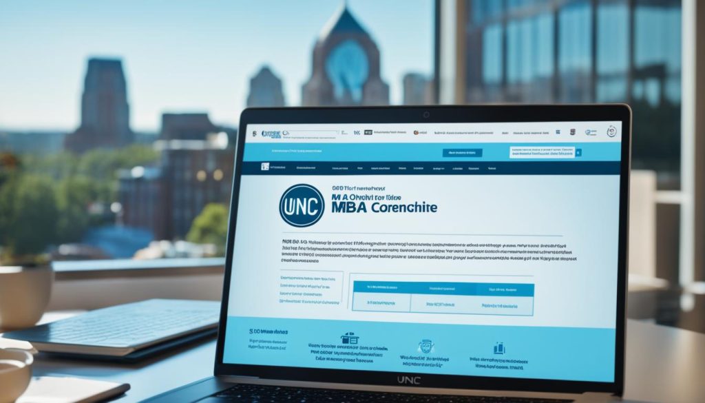 UNC online MBA courses